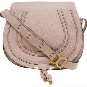 Chloe Marcie Medium Crossbody Bag Blush Nude